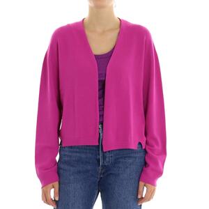 CARDIGAN CORTO FUXIA